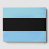 ブラシ仕上げ水彩テクスチ結婚ャ ゲストブック (裏面)