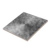 ブラシ仕上げ金属シルバースティール金属抽象芸術 タイル (側面)