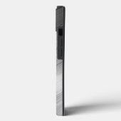 ブラシ仕上げ金属テクスチャ Case-Mate iPhoneケース (裏面 / 左)
