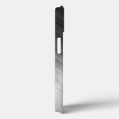 ブラシ仕上げ金属テクスチャ Case-Mate iPhoneケース (裏面 / 右)