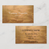 ブラシ仕上げ銅名刺 名刺 (正面/裏面)