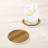 ブラシ仕上げ青銅の背景 コースター (側面)