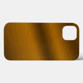 ブラシ仕上げ青銅の背景 Case-Mate iPhoneケース (裏面 (横))