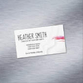 ブラシ付きアーティスト/水彩画 |絹のようなカーテン マグネット名刺 (インサイチュ)