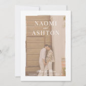 ブラシ付きオーバーレイ結婚ズ セーブザデート (正面)