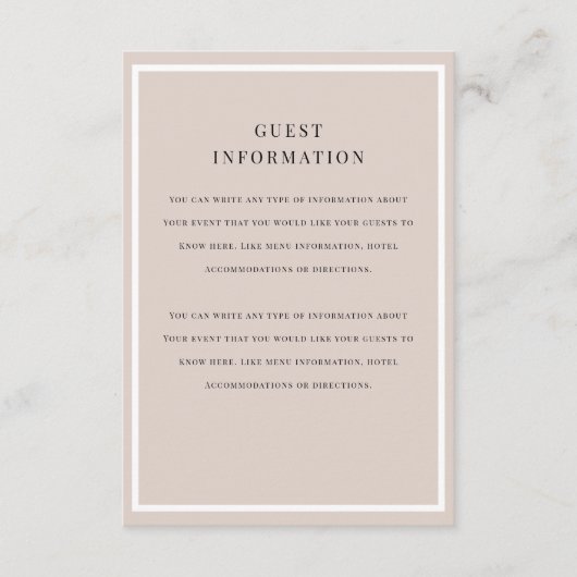 ブラシ付きオーバーレ結婚イのインサート エンクロージャーカード (正面)