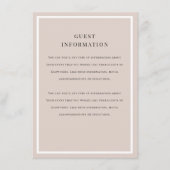 ブラシ付きオーバーレ結婚イのインサート エンクロージャーカード (正面)