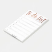 ブラシ付きタイポグラフィTo-DoリストPost-Itメモ ポストイット (アングル)