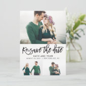 ブラシ付きチャームの編集可能カラー日付カードの変更 サンキューカード (スタンド正面)