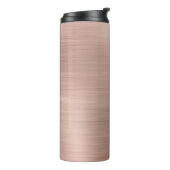 ブラシ付きフェイクバラ金ゴールドメタリック タンブラー (回転左)