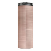 ブラシ付きフェイクバラ金ゴールドメタリック タンブラー (裏面)