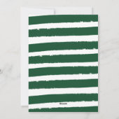 ブラシ付きフォトモダンクリスマスカードレッド シーズンカード (裏面)