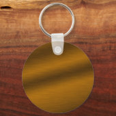 ブラシ付きブロンズの背景 キーホルダー (正面)