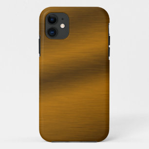 ブラシ付きブロンズの背景 iPhone 11 ケース