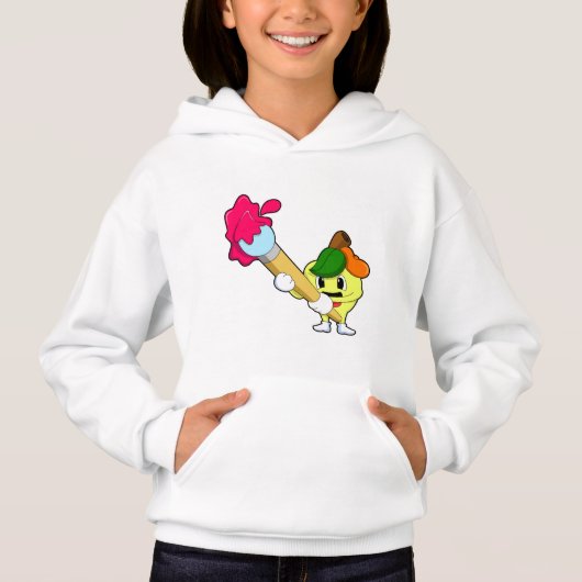 ブラシ付きペインター絵を描のApple (正面)