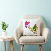 ブラシ付きペインター絵を描のApple クッション (椅子)