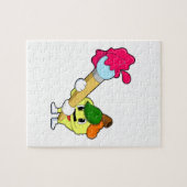 ブラシ付きペインター絵を描のApple ジグソーパズル (横)