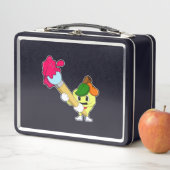 ブラシ付きペインター絵を描のApple メタルランチボックス (インサイチュ)