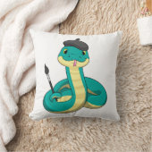 ブラシ付きペイ絵を描タン クッション (ブランケット)