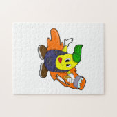 ブラシ付きペイ絵を描タ ジグソーパズル (横)