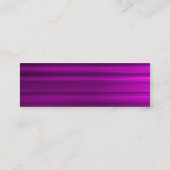 ブラシ付きマゼンタ スキニー名刺 (裏面)