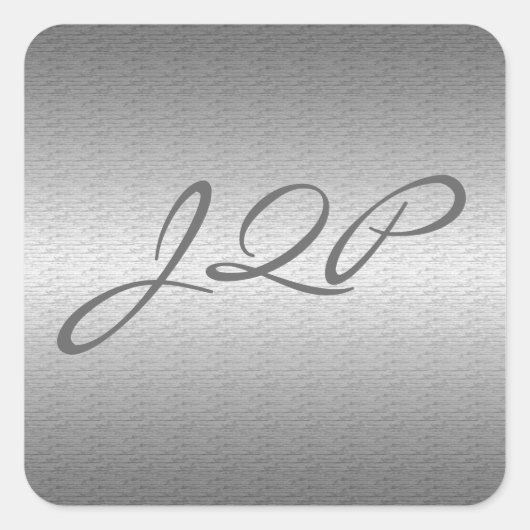 ブラシ付きメタル スクエアシール (正面)