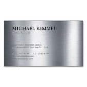 ブラシ付きメモダンタルの外観をカスタマイズ可能 マグネット名刺 (正面)