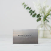 ブラシ付きメモダンタルの外観をカスタマイズ可能 名刺 (スタンド正面)