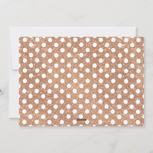 ブラシ付き新年フェイク金ゴールドグリッター2フォトカード シーズンカード (裏面)