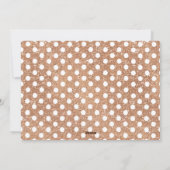 ブラシ付き新年フェイク金ゴールドグリッター3フォトカード シーズンカード (裏面)