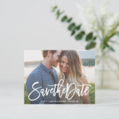 ブラシ付き日付ポストカードの保存 案内ポストカード (スタンド正面)