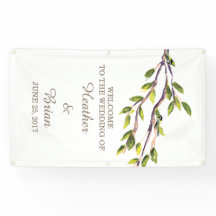 ブラシ付き枝結婚のバナー