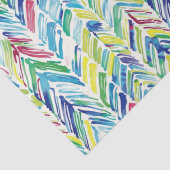 ブラシ付き水彩山形デザインはっきりした 薄葉紙 (詳細)