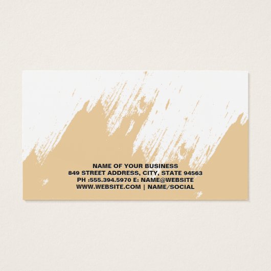 ブラシ付き背景 (裏面)