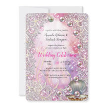 ブラシ付き金ゴールドでピンクと白の大理石の仕上げ