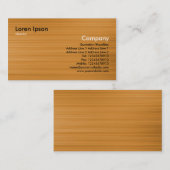 ブラシ付き黄色 名刺 (正面/裏面)