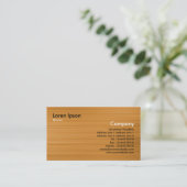 ブラシ付き黄色 名刺 (スタンド正面)