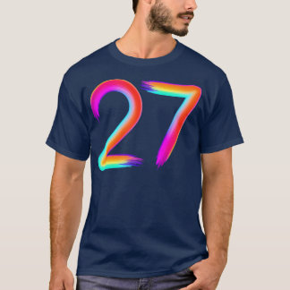 ブラシ付き25 Tシャツ