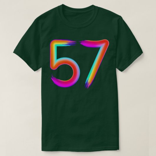 ブラシ付き54 Tシャツ (デザイン正面)