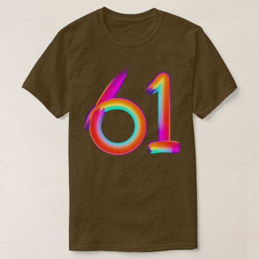 ブラシ付き58 Tシャツ (デザイン正面)