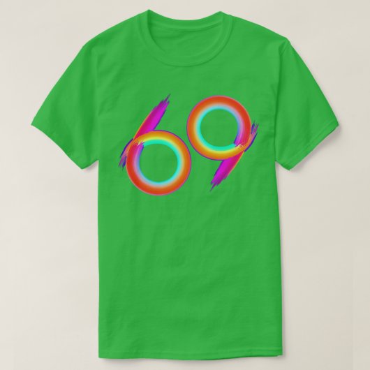 ブラシ付き66 Tシャツ (デザイン正面)