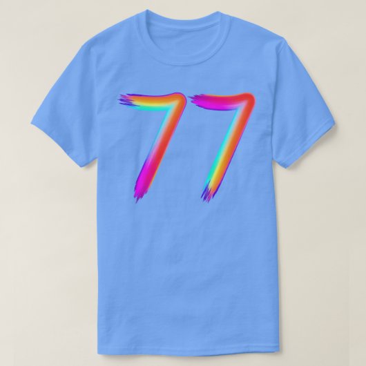 ブラシ付き74 Tシャツ (デザイン正面)