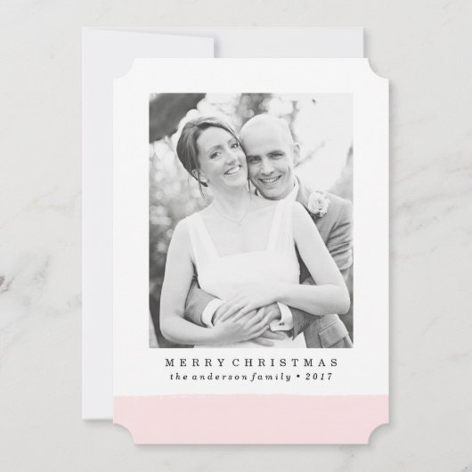 ブラシ付き | 休日の写真カード シーズンカード (正面)