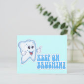 ブラシ保ン! ポストカード (スタンド正面)