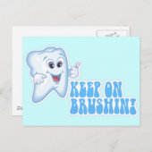 ブラシ保ン! ポストカード (正面/裏面)