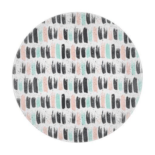 ブラシ及びインク打撃パターン カッティングボード (正面)