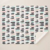 ブラシ及びインク打撃パターン シェルパブランケット (正面(横))