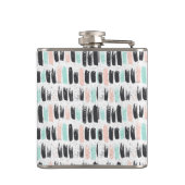 ブラシ及びインク打撃パターン フラスク (裏面)