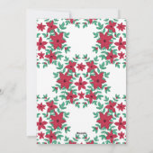 ブラシ台本メリークリスマスフォトコラージュ シーズンカード (裏面)