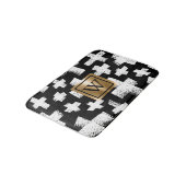 ブラシ抽象芸術パターン バスマット (アングル)